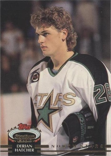 1992-93 Topps Stadium Club - Derian Hatcher #414