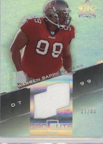 2004 Upper Deck Reflections Warren Sapp #PC-WS