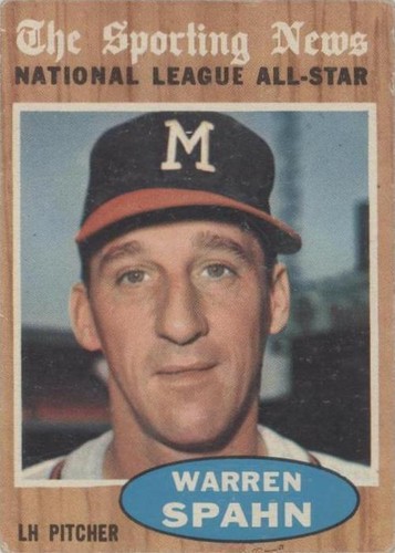 1962 Topps - Warren Spahn #399
