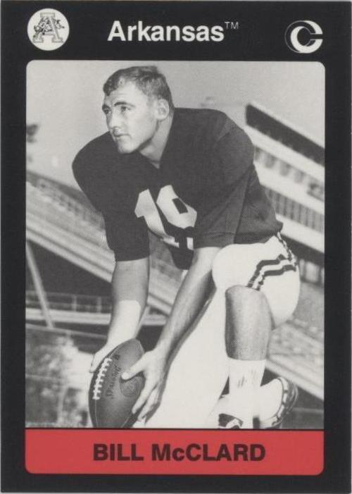 1991 Collegiate Collection Bill Mcclard #49