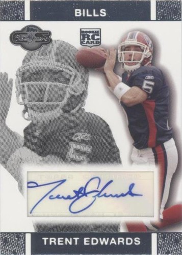 2007 Topps Co-Signers Trent Edwards #RA-TE