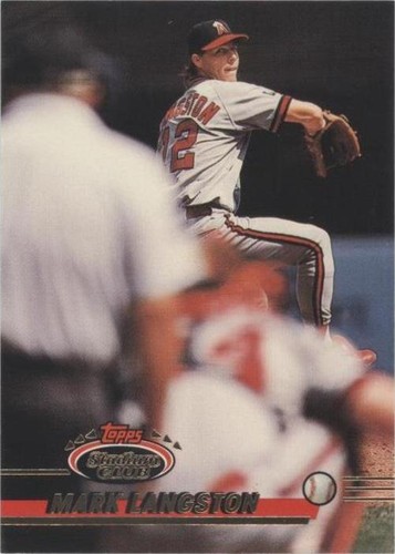 1993 Topps Stadium Club - Mark Langston #355