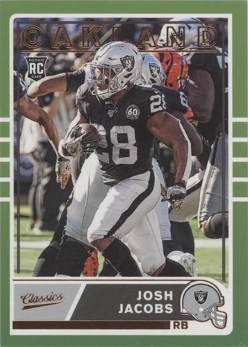 2019 Panini Chronicles Josh Jacobs #C-4