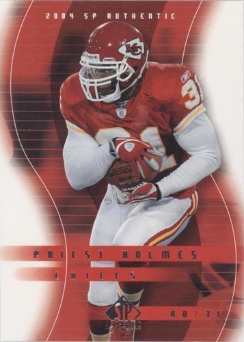 2004 SP Authentic Priest Holmes #44