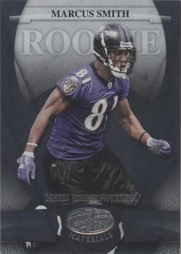 2008 Leaf Certified Materials Marcus Smith #181