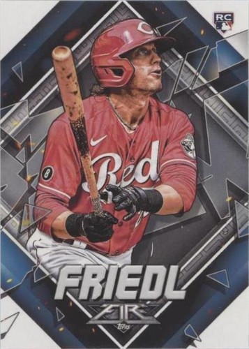 2022 Topps Fire - T.J. Friedl #86