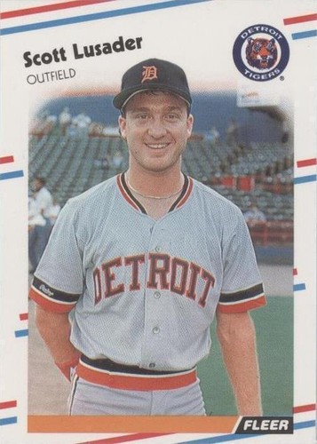 1988 Fleer - Scott Lusader #62