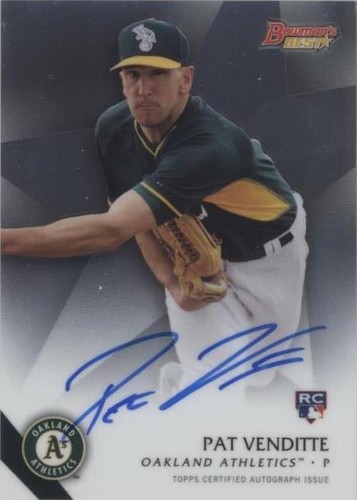 2015 Bowman's Best - Pat Venditte #B15-PV