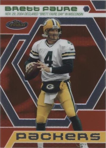 2006 Topps Finest Brett Favre #BF4
