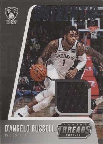 2018-19 Panini Threads - D'Angelo Russell #AT-DRS