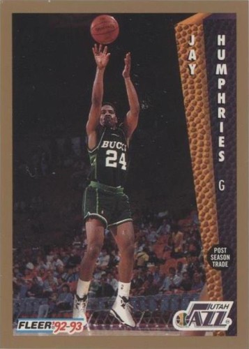 1992-93 Fleer - Jay Humphries #222