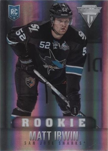 2013-14 Panini Titanium - Matt Irwin #146