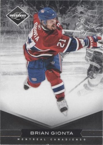 2011-12 Limited - Brian Gionta #167