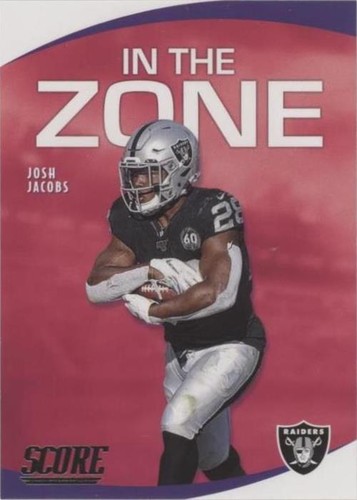 2020 Score Josh Jacobs #IZ-JJ