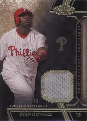 2015 Topps Tier One - Ryan Howard #TSR-RHD