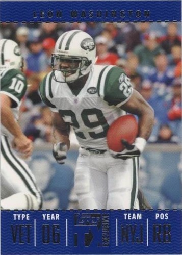 2007 Topps TX Exclusive Leon Washington #57