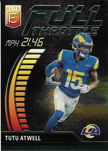 2023 Panini Donruss Elite Tutu Atwell #FT-TA