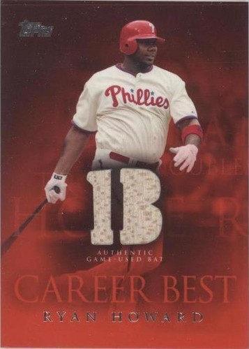 2009 Topps - Ryan Howard #CBR-RH