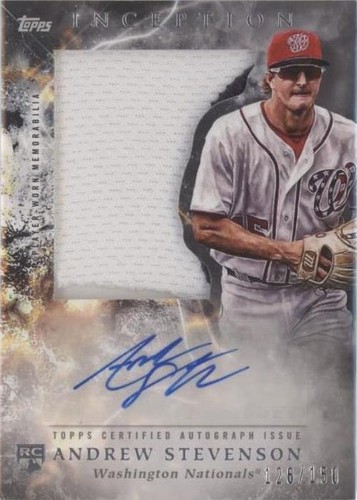 2018 Topps Inception - Andrew Stevenson #IAJ-AS