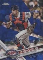 2017 Topps Chrome Sapphire Edition - Jason Castro #554