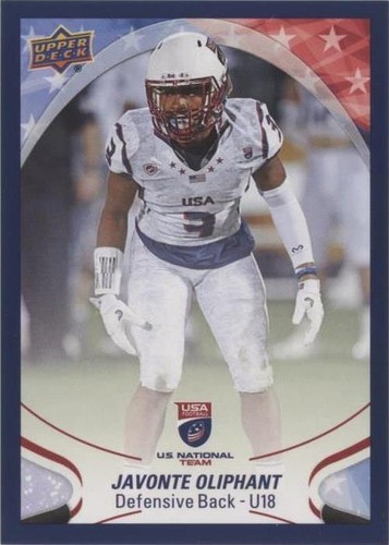 2017 Upper Deck USA Football Javonte Oliphant #10