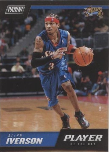 ALLEN IVERSON 100枚限定 Allen Iverson #100 1997 SkyBox Z-Force Philadelphia 76ers AI
