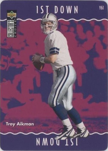 1996 Upper Deck Collector's Choice Update Troy Aikman #Y61