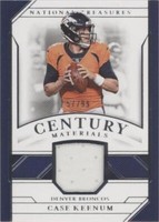 2018 Panini National Treasures Case Keenum #CM-CK