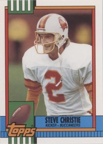 1990 Topps Traded Steve Christie #54T