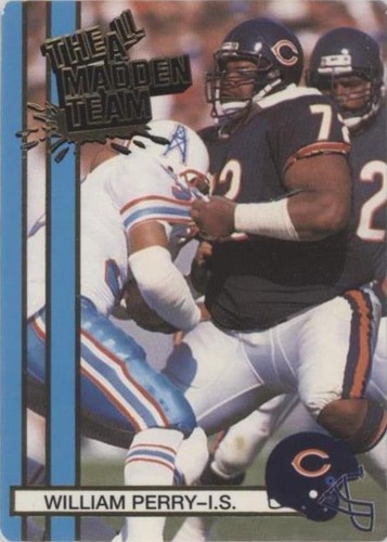 1990 Action Packed The All-Madden Team William Perry #41