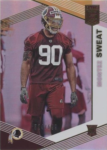 2019 Panini Donruss Elite Montez Sweat #184
