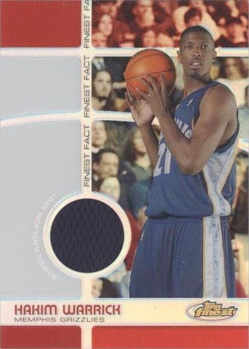 2005-06 Topps Finest - Hakim Warrick #FFR HW