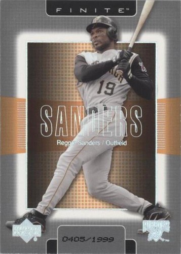 2003 Upper Deck Finite - Reggie Sanders #79