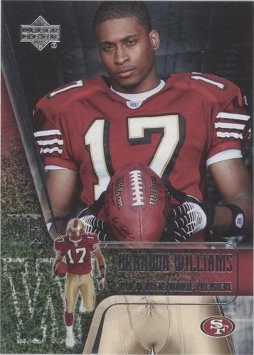 2006 Upper Deck NFL Players Rookie Premiere Brandon Williams #25