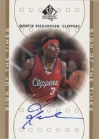 2000-01 SP Authentic - Quentin Richardson #QR