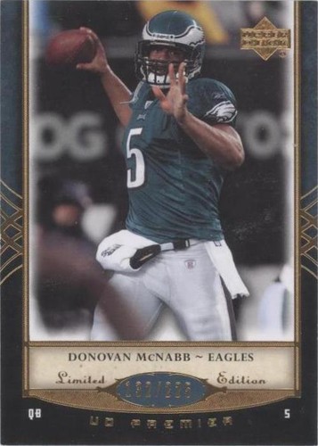 2007 UD Premier Donovan McNabb #74