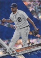 2017 Topps Chrome Sapphire Edition - Francisco Rodriguez #105