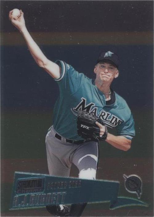 Topps Stadium Club 2000 cromado - A. J. Burnett #209