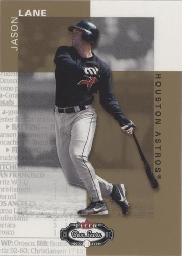 2002 Fleer Box Score - Jason Lane #130
