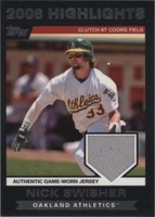 2007 Topps - Nick Swisher #HRNS