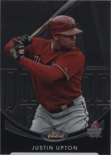 2010 Topps Finest - Justin Upton #40