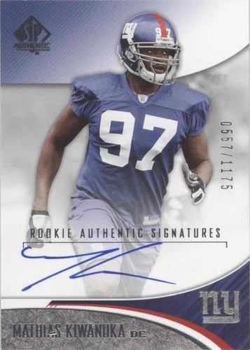 2006 SP Authentic Mathias Kiwanuka #213