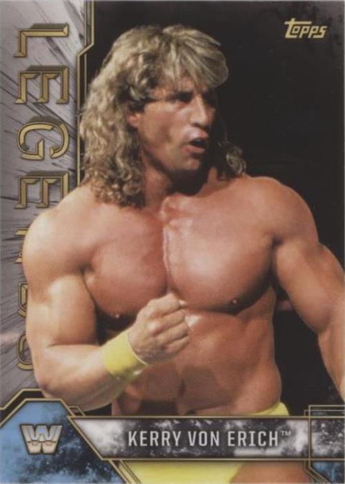 2017 Topps Legends of the WWE - Kerry Von Erich #54