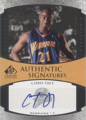 2005-06 SP Signature Edition - Chris Taft #AS-CT