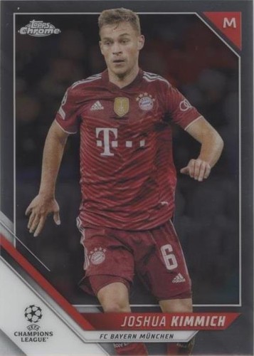 2021-22 Topps Chrome UCL Joshua Kimmich #84