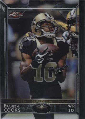 2015 Topps Chrome Brandin Cooks #95