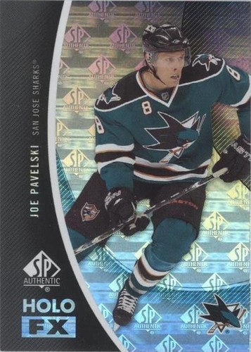 2010-11 SP Authentic - Joe Pavelski #FX40
