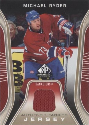 2006-07 SP Game Used Edition - Michael Ryder #AF-MR