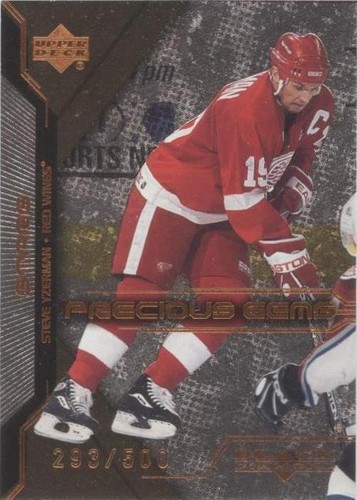 2000-01 Upper Deck Black Diamond - Steve Yzerman #87