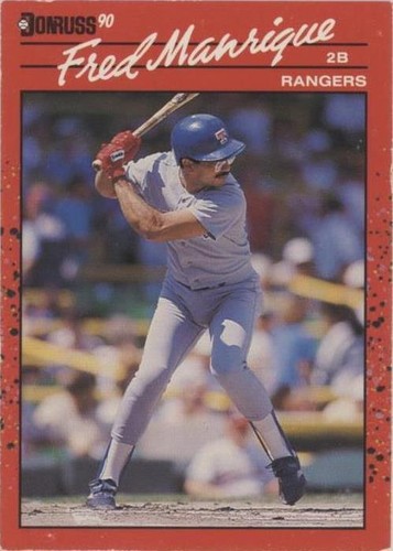 1990 Donruss - Fred Manrique #165